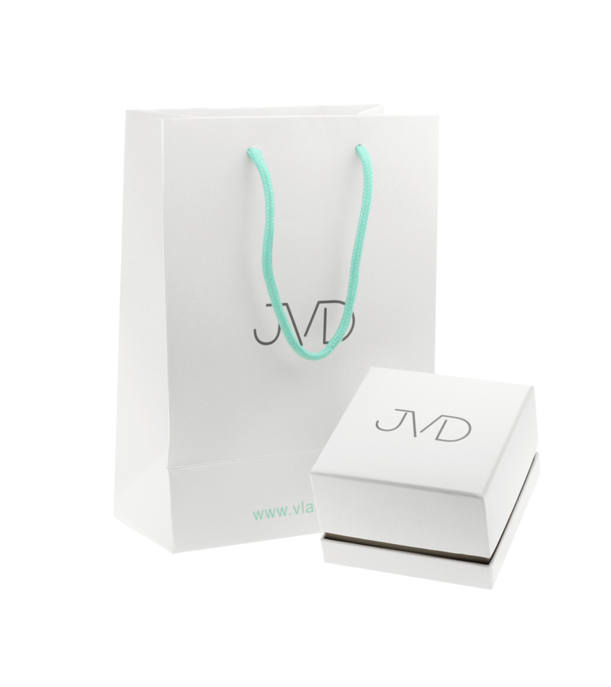 JVD Dámské oválné černé rose gold hodinky JVD J4194.3