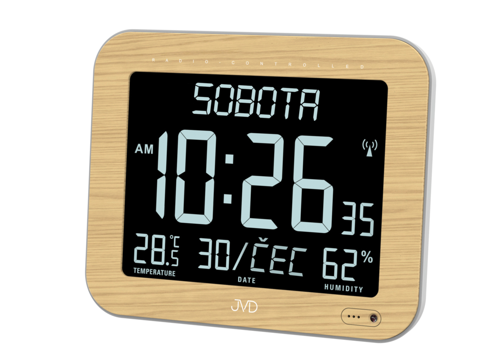 JVD Velké rádiem řízené digitální hodiny JVD DH9362.2