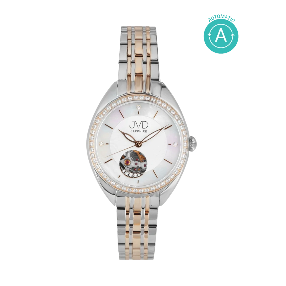 JVD Dámské elegantní šperkové hodinky JVD JG1034.3 - AUTOMATY