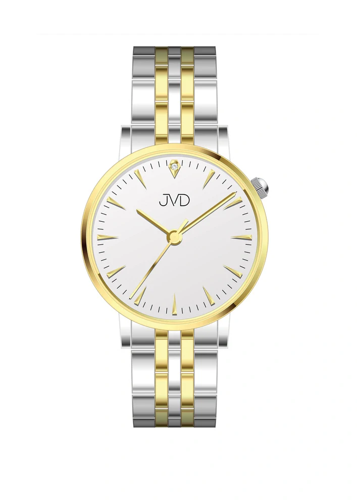 JVD Dámské elegantní bicolor náramkové hodinky JVD JM1001.2