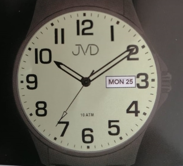 Vodotěsné pánské hodinky JVD JE611.1 - 10ATM