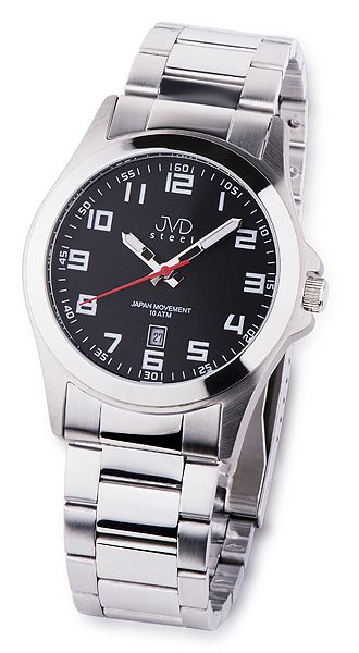 Pánské ocelové vodotěsné hodinky JVD steel J1041.3 - 10ATM