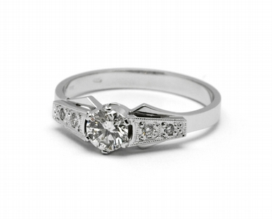 Zásnubní diamantový prsten s přírodními diamanty 585/2,52 gr J-21603-12 POŠTOVNÉ ZDARMA!