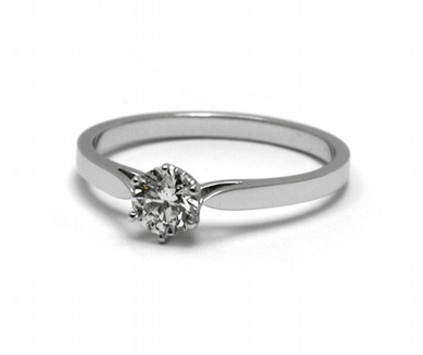 Zásnubní luxusní prsten s přírodním diamantem 585/1,85 gr J-21605-12 POŠTOVNÉ ZDARMA!