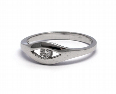 Mohutný zásnubní prsten s přírodním diamantem 585/2,04 gr J-20772-12 POŠTOVNÉ ZDARMA!