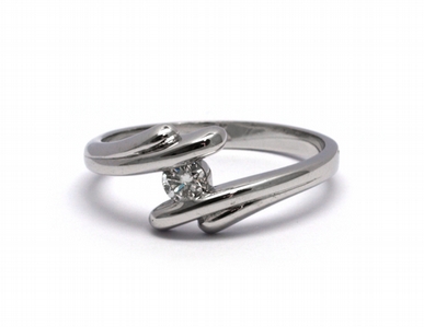 Mohutný zásnubní prsten s přírodním diamantem 585/2,72 gr J-20779-12 POŠTOVNÉ ZDARMA!