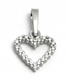 Diamantový zlatý přívěsek s pravými diamanty 585/0,64 gr J-20696-12 POŠTOVNÉ ZDARMA!
