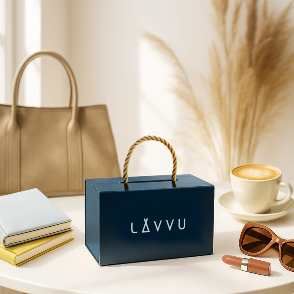 LAVVU Ocelové náramkové dámské hodinky GLIMT Gold LWL5082