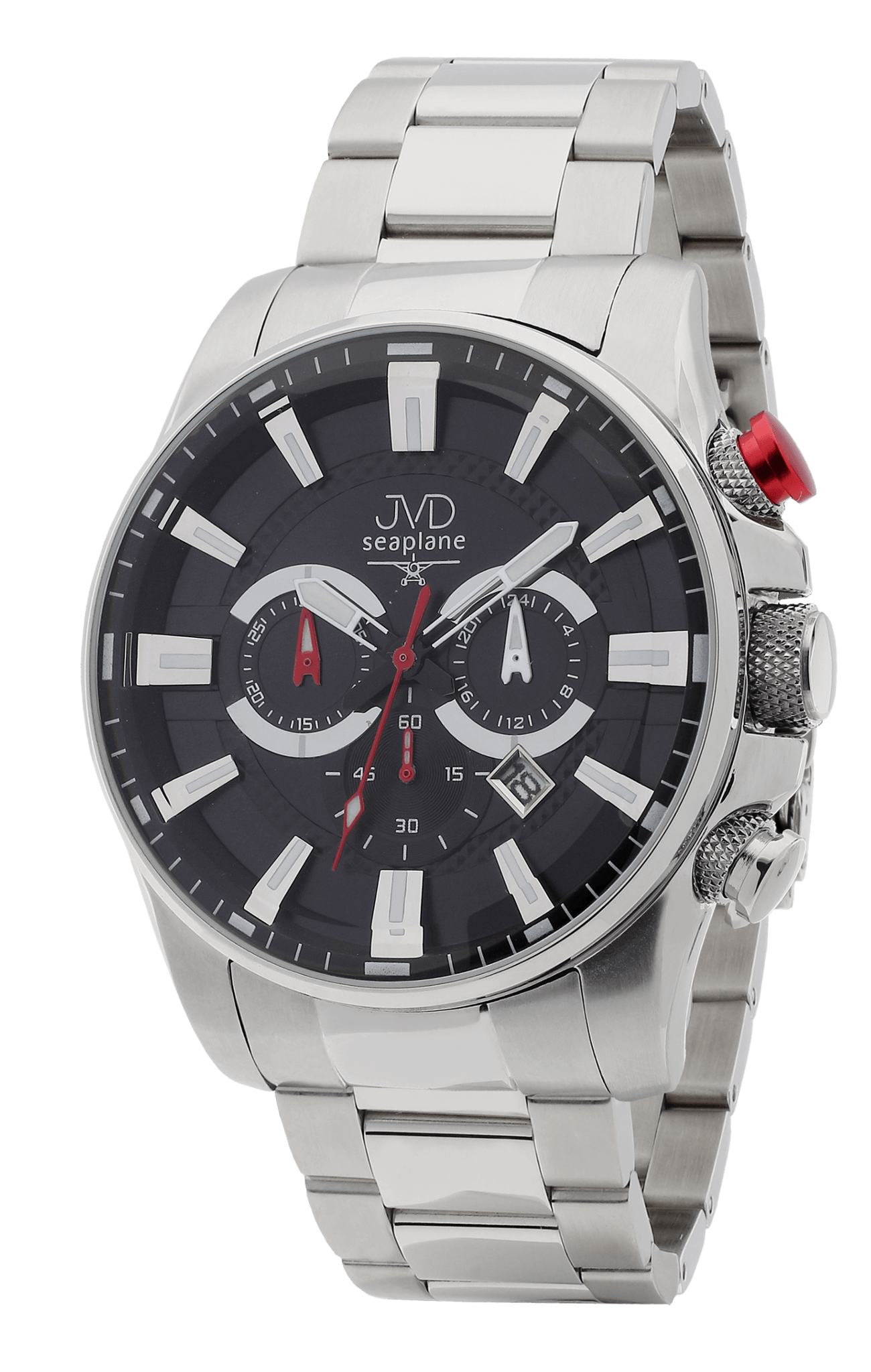 Pánské vodotěsné náramkové hodinky JVD JE1004.2 - chronograf 10ATM