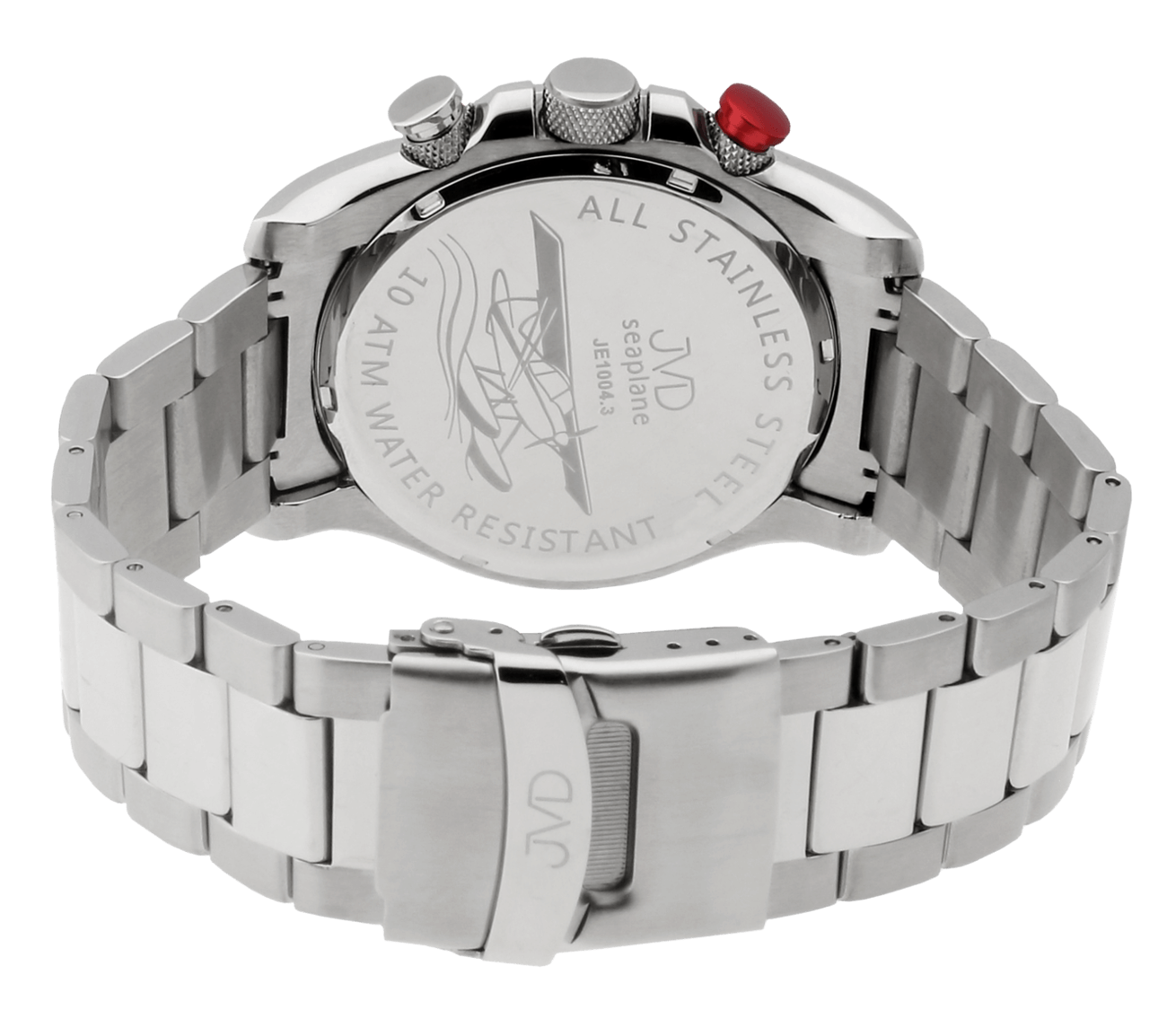 Pánské vodotěsné náramkové hodinky JVD JE1004.3 - chronograf 10ATM
