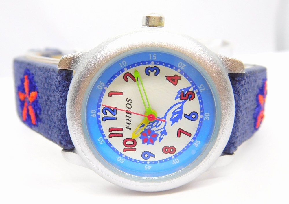 Foibos Dětské unisex modré hodinky Foibos CK1055.3