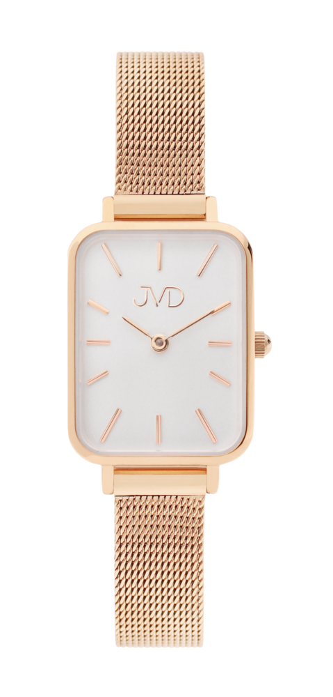 JVD Luxusní dámské elegantní rose gold nerezové ocelové hodinky JVD JVD J-TS52