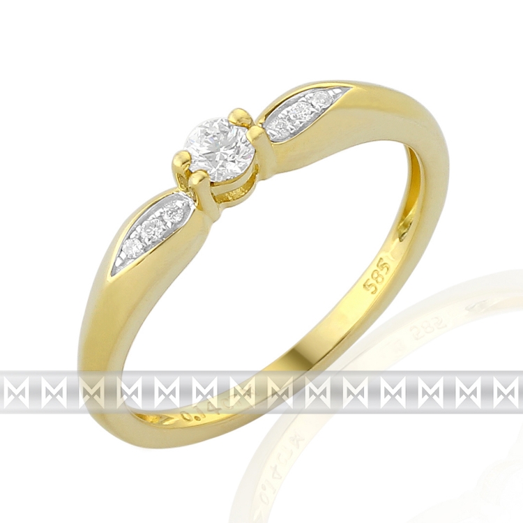 Luxusní zásnubní diamantový prsten posetý brilianty 3811267 POŠTOVNÉ ZDARMA!