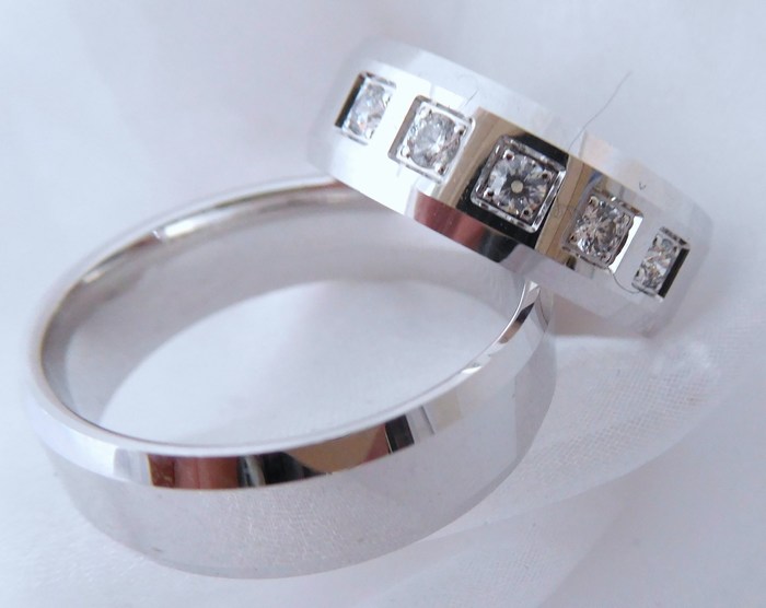 Exkluzivní stříbrné snubní prsteny Couple 925/1000 65SCH2