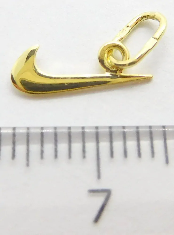 Klenoty Budín Zlatý přívěsek ze žlutého zlata tvar NIKE 585/0,17gr 241045339