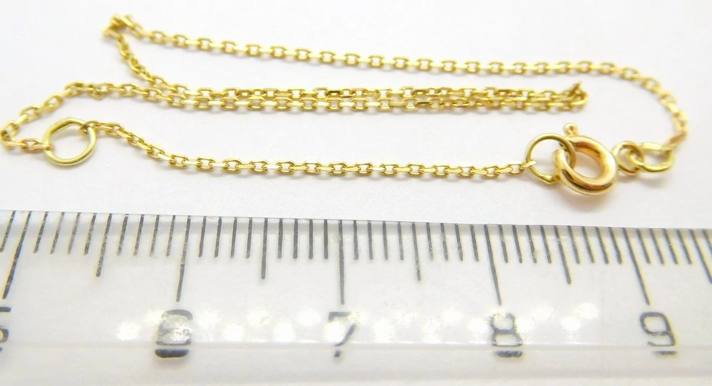 Klenoty Budín Dámský zlatý ze žlutého zlata ANKER 585/0,79gr 17+3cm HK7120
