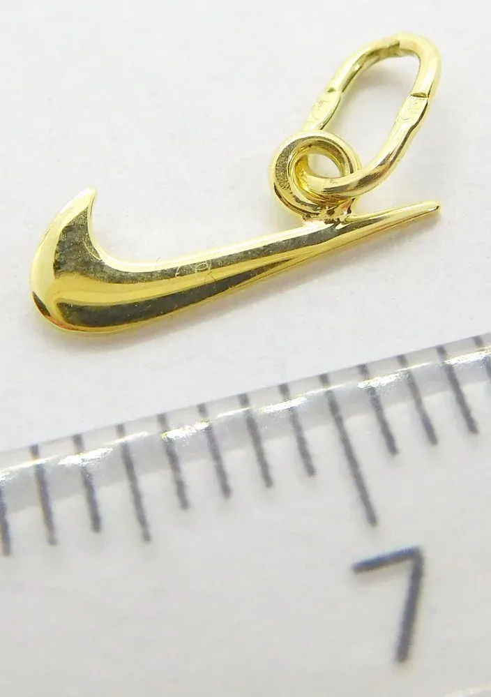 Klenoty Budín Zlatý přívěsek ze žlutého zlata tvar NIKE 585/0,17gr 241045339