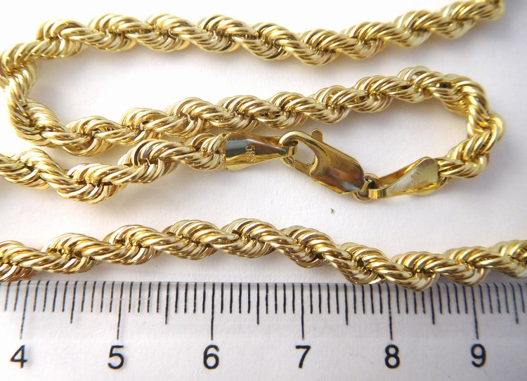 Klenoty Budín Dámský zlatý masivní náramek - valis šířka cca 4,5mm 585/3,63gr 21cm HK7117