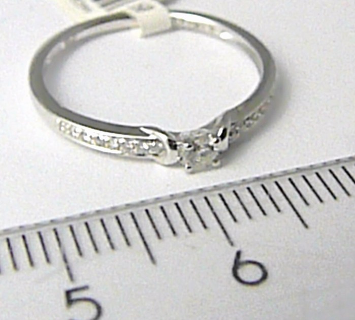 Klenoty Budín Zásnubní zlatý diamantový prsten posetý diamanty 17ks vel.53 P445 3860836.0.53.99