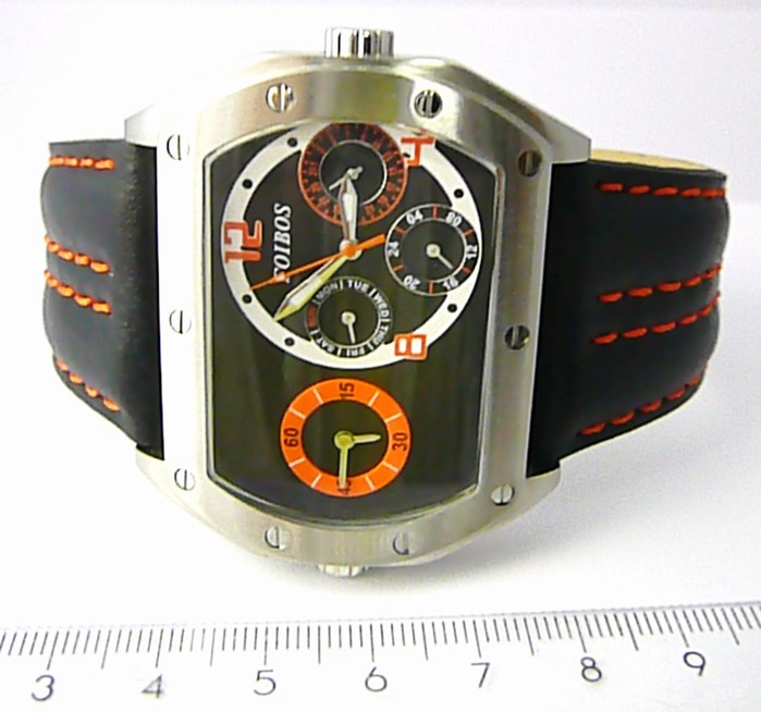 Foibos Mohutné pánské voděodolné hodinky Foibos 11323 chronograf - 5ATM POŠTOVNÉ ZDARMA!!