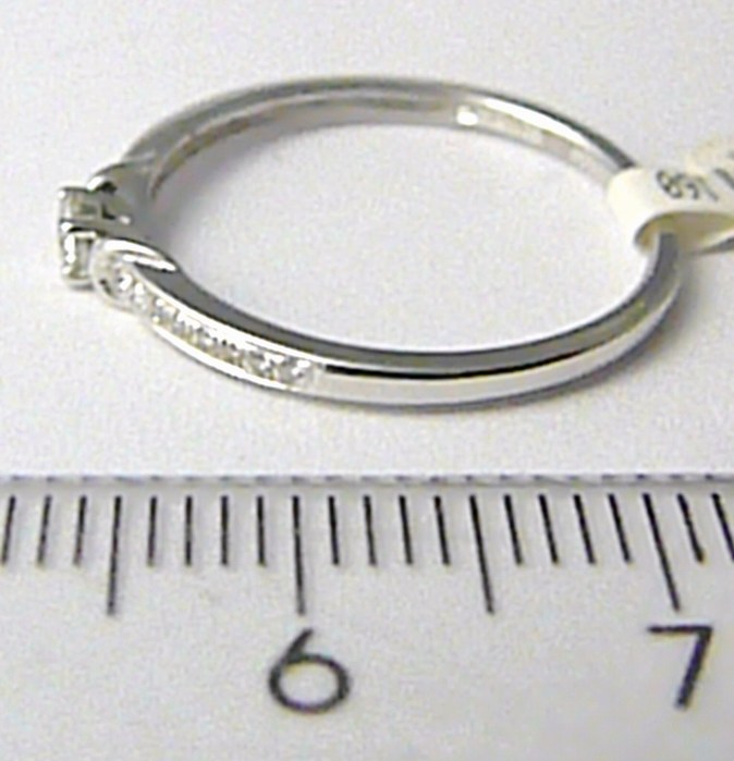 Klenoty Budín Zásnubní zlatý diamantový prsten posetý diamanty 17ks vel.53 P445 3860836.0.53.99