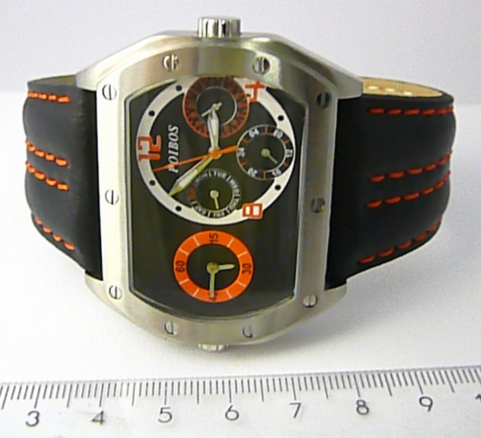 Foibos Mohutné pánské voděodolné hodinky Foibos 11323 chronograf - 5ATM POŠTOVNÉ ZDARMA!!