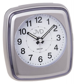 Bateriový netikající tichý budík JVD SRP312.3