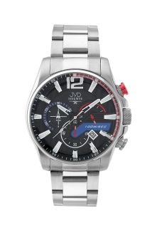 Pánské vodotěsné náramkové hodinky JVD JE1002.1 - chronograf 10ATM