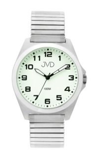 JVD Pánské vodotěsné hodinky na pružném řemínku JVD J1129.4