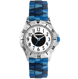 CLOCKODILE Svítící maskáčové sportovní chlapecké dětské hodinky SPORT 4.0 CWB0088