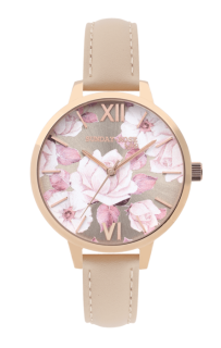 Dámské luxusní designové hodinky SUNDAY ROSE Spirit PEACH SUN-S06