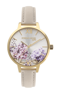 Dámské luxusní designové hodinky SUNDAY ROSE Spirit BLOOM SUN-S08