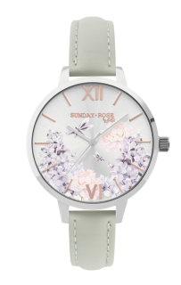 Dámské luxusní designové hodinky SUNDAY ROSE Spirit LILAC SUN-S07
