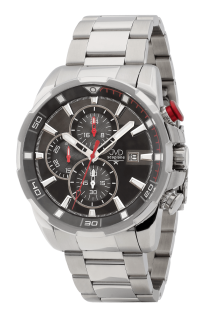 Pánské vodotěsné náramkové hodinky JVD JE1003.1 - chronograf 10ATM