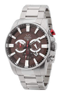 Pánské vodotěsné náramkové hodinky JVD JE1004.1 - chronograf 10ATM