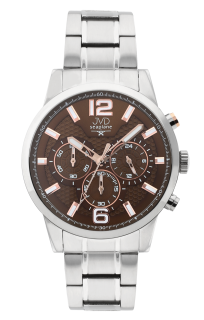 Pánské vodotěsné náramkové hodinky JVD JE1006.3 - chronograf 10ATM