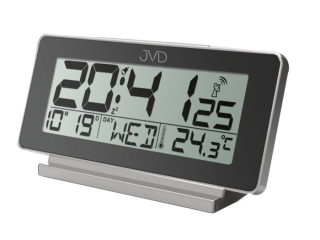 Rádiem řízený digitální multifunkční budík JVD RB3523.2 s teploměrem