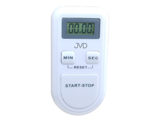 Bílá kuchyňská digitální minutka JVD DM280