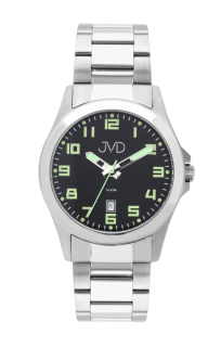 Odolné vodotěsné náramkové pánské hodinky JVD steel J1041.35 - 10ATM