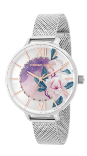 SUNDAY ROSE Dámské luxusní designové hodinky SUNDAY ROSE Day Dream SUN-E09