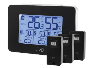 Digitální vnitřní a venkovní teploměr JVD T3364.2