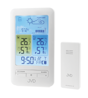 JVD Barevná rádiem řízená meteorologická stanice JVD RB3395.1