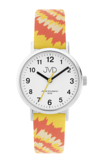 Dětské žluté náramkové hodinky JVD J7211.2