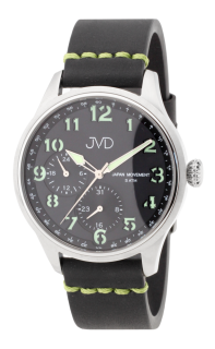 JVD Pánské čitelné ocelové náramkové hodinky JVD JC601.4