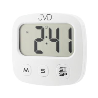 Bílá moderní digitální minutka JVD DM8208