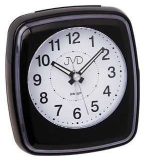 Bateriový netikající tichý budík JVD SRP312.2