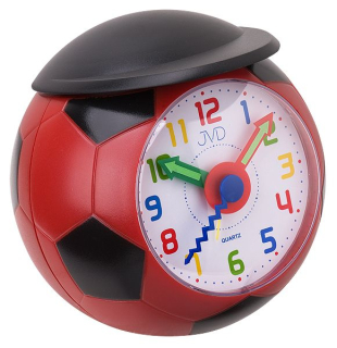 JVD Dětský fotbalový budík JVD quartz SR819.1 - kopací míč