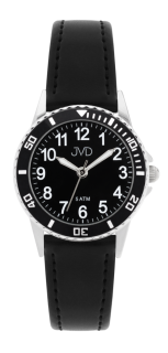 JVD Dětské chlapecké sportovní černé náramkové hodinky JVD J7217.3