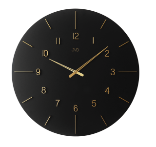 JVD Obrovské designové dřevěné nástěnné hodiny pr. 70cm JVD HC701.2