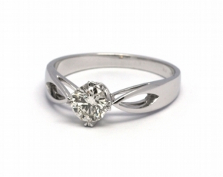 Luxusní zásnubní prsten s diamantem EXCELLENT 585/2,41 gr J-21256-12 POŠTOVNÉ ZDARMA!